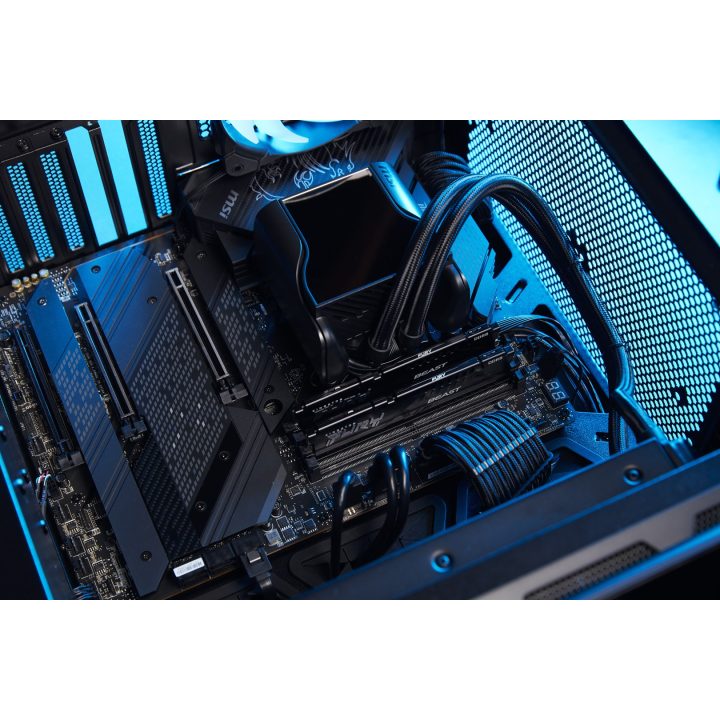 Kingston Technology FURY Beast 32GB 5600MT/s DDR5 CL36 DIMM (Kit di 2) nero