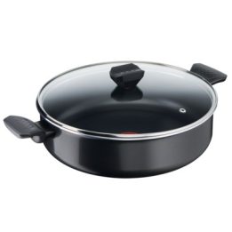 Tefal Simply Clean B5677253 Padella antiaderente Padella saltapasta Rotonda