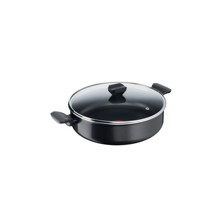 Tefal Simply Clean B5677253 Padella antiaderente Padella saltapasta Rotonda