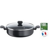 Tefal Simply Clean B5677253 Padella antiaderente Padella saltapasta Rotonda