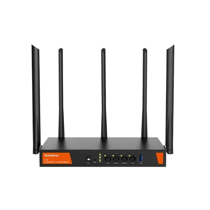 Tenda W30E AX3000 router wireless Gigabit Ethernet dual-band (2.4 GHz / 5 GHz) nero