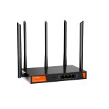 Tenda W30E AX3000 router wireless Gigabit Ethernet dual-band (2.4 GHz / 5 GHz) nero