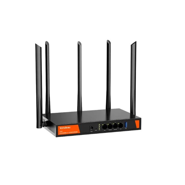Tenda W30E AX3000 router wireless Gigabit Ethernet dual-band (2.4 GHz / 5 GHz) nero
