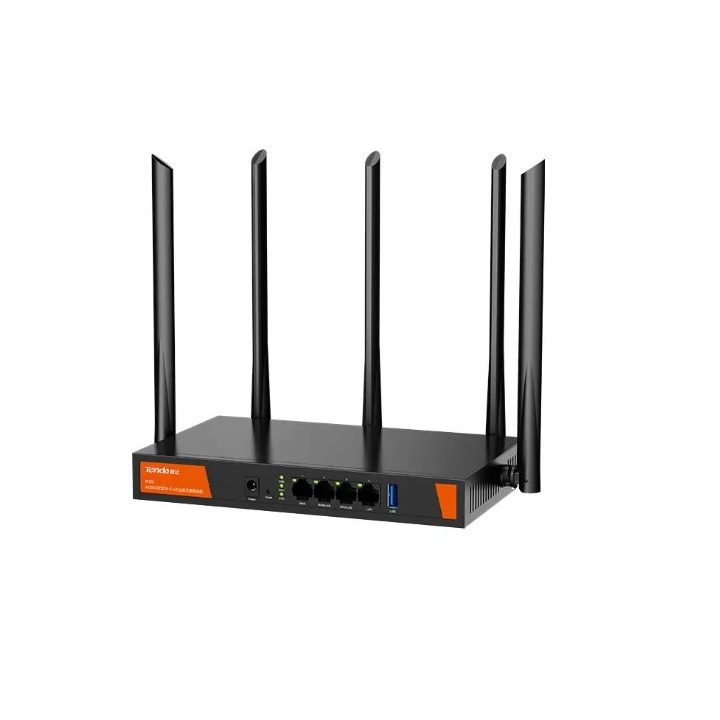 Tenda W30E AX3000 router wireless Gigabit Ethernet dual-band (2.4 GHz / 5 GHz) nero