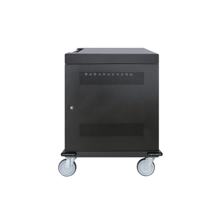 Manhattan Laptop Charging Cart/Trolley via AC Adapter (EU) 32-bay Install device's AC Adapter (power cables) into unit Suitable