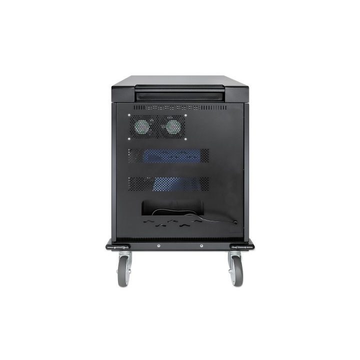 Manhattan Laptop Charging Cart/Trolley via AC Adapter (EU) 32-bay Install device's AC Adapter (power cables) into unit Suitable