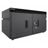 Manhattan iPad to 11 20-bay Charging Cabinet Desktop via USB-C Also other tablets and smartphones (with device to USB-C cable) B