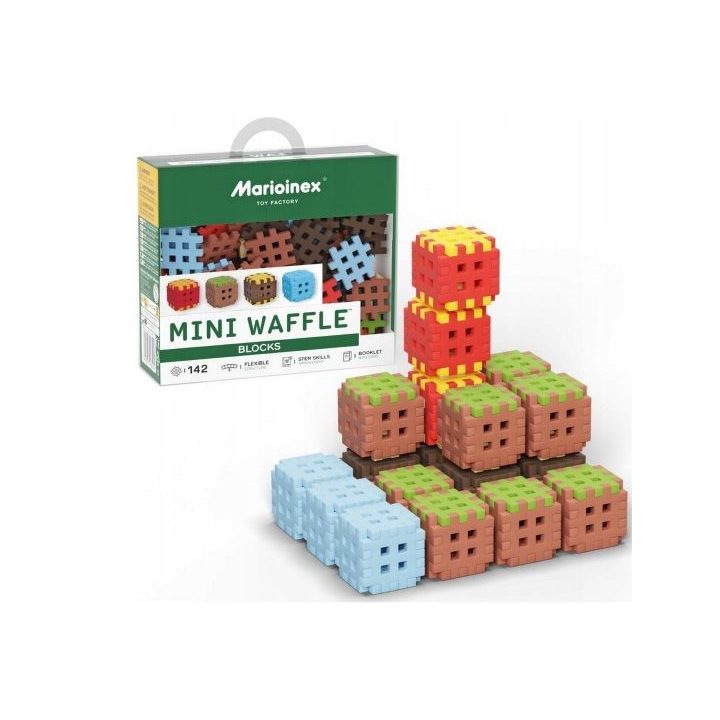 Marioinex Mini Waffle Building Blocks 142 pieces