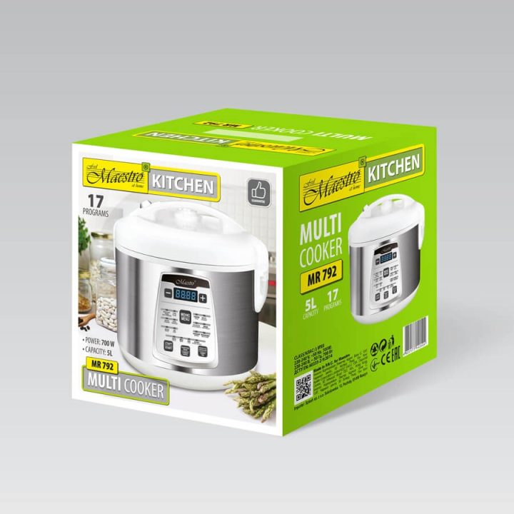 MULTICOOKER MAESTRO MR-792 17 programs 700 W