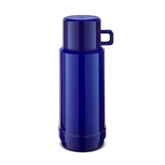 ROTPUNKT Thermos in vetro capacità 1.0 l iperblù (blu navy)