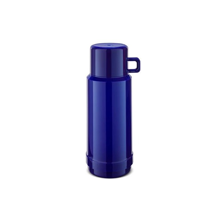 ROTPUNKT Thermos in vetro capacità 1.0 l iperblù (blu navy)