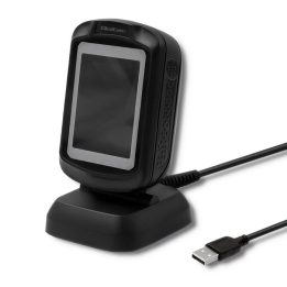 Qoltec 50864 Scanner QR & codici a barre da tavolo | USB