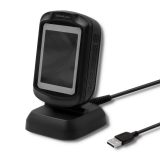 Qoltec 50864 Scanner QR & codici a barre da tavolo | USB