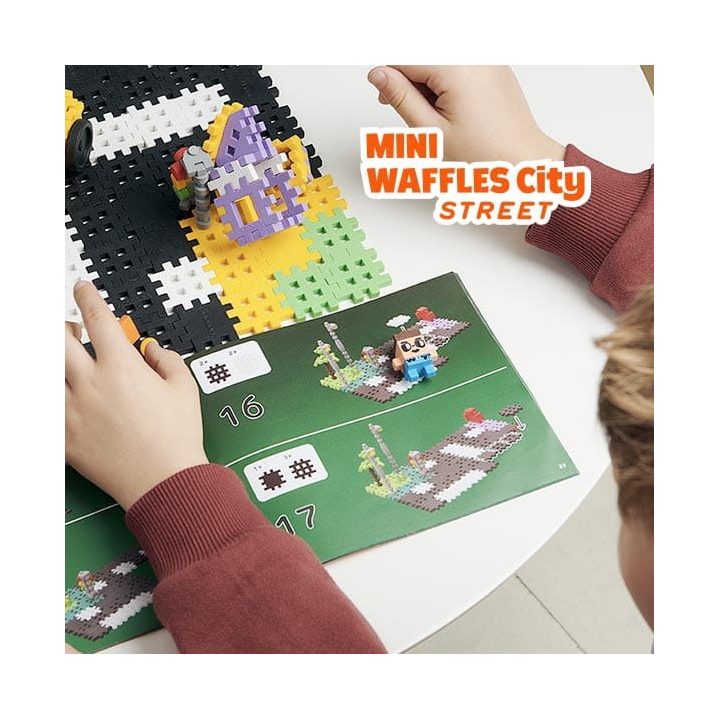 Marioinex Mini Waffle Building Blocks – City: Street 280 pieces