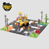 Marioinex Mini Waffle Building Blocks – City: Street 280 pieces