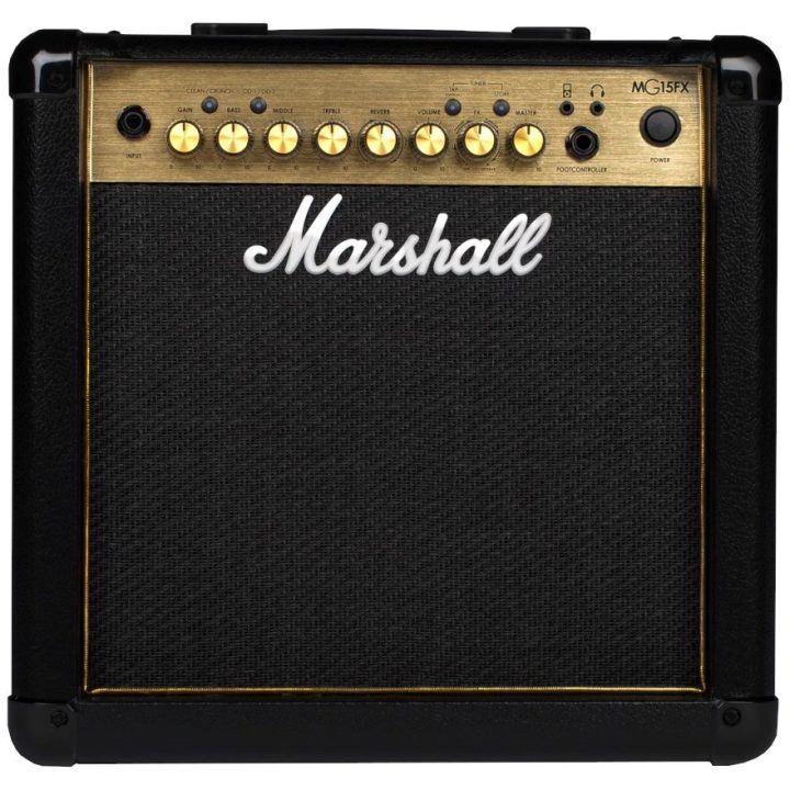 Marshall MG15GFX Gold - 15 W guitar amplifier