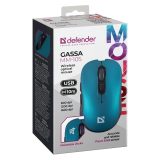 MOUSE DEFENDER GASSA MM-105 RF SILENT BLU