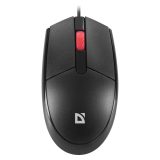 MOUSE DEFENDER DELTA MM-523 NERO OTTICO