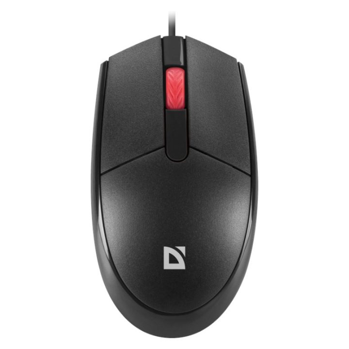MOUSE DEFENDER DELTA MM-523 NERO OTTICO