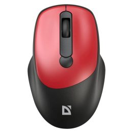 MOUSE DEFENDER FEAM MM-296 RF SILENT ROSSO