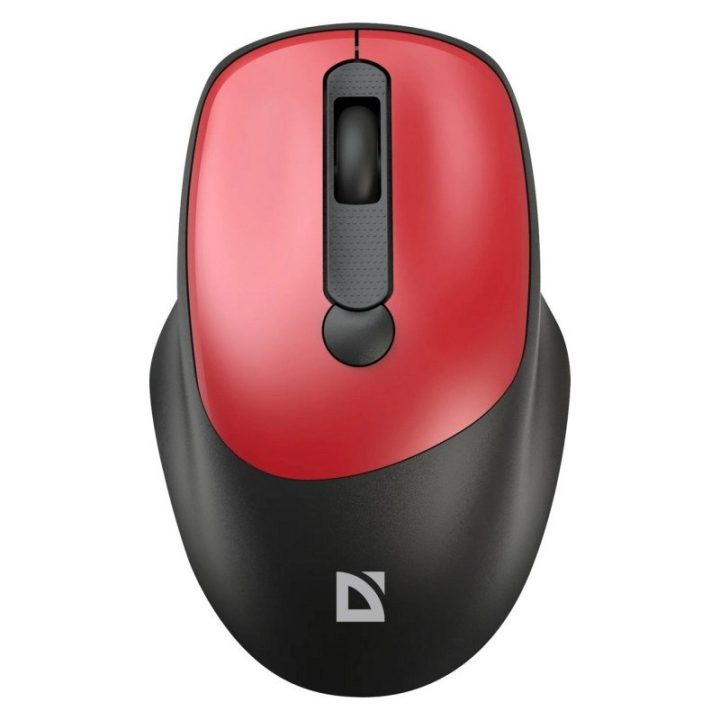 MOUSE DEFENDER FEAM MM-296 RF SILENT ROSSO