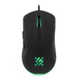 MOUSE DEFENDER GM-049 ARGA OTTICA 3600dpi 6P NERO