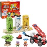 Marioinex Mini Waffle City Building Blocks Firefighter action 148 pieces