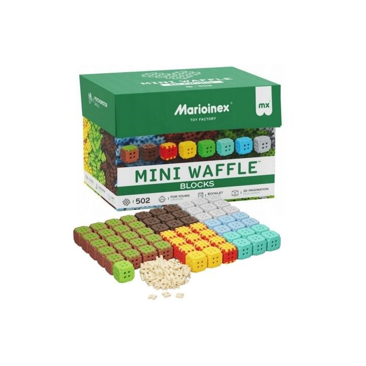 Marioinex Mini Waffle building blocks 502 pieces