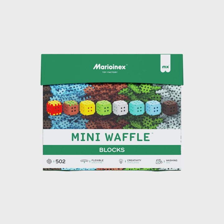 Marioinex Mini Waffle building blocks 502 pieces