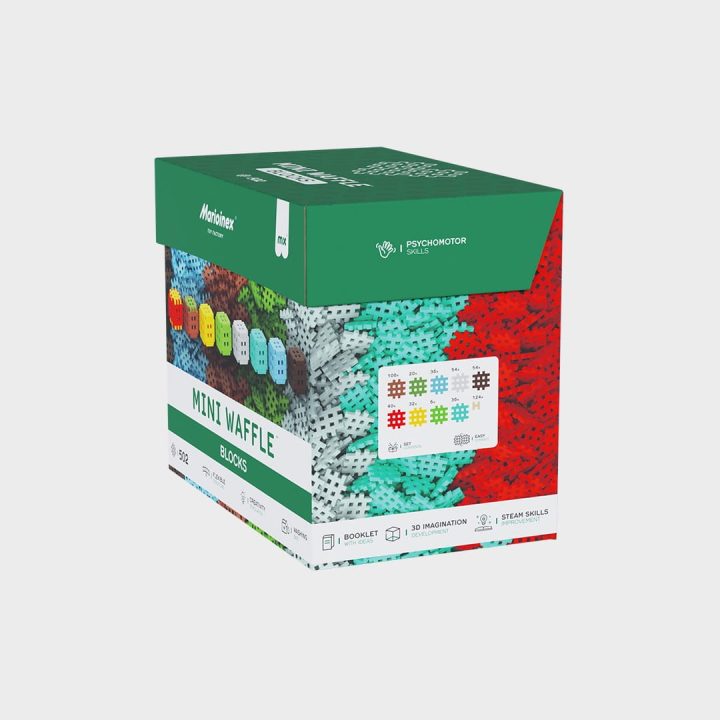 Marioinex Mini Waffle building blocks 502 pieces