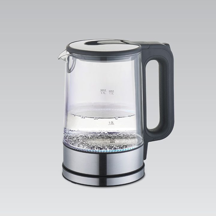 Maestro MR053 electric kettle 1.7 L 2200 W Black Transparent