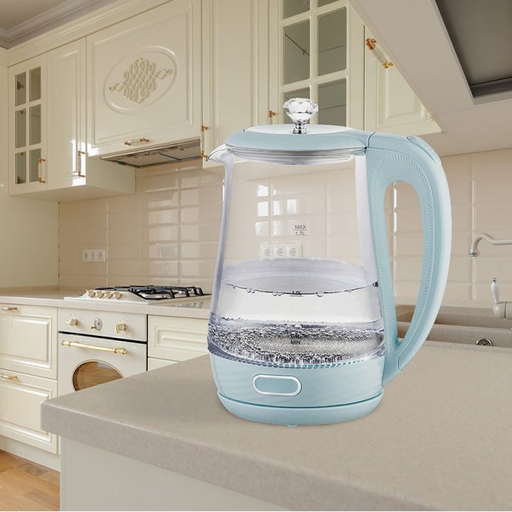 Maestro MR-052-BLUE Electric glass kettle blue 1.7 L
