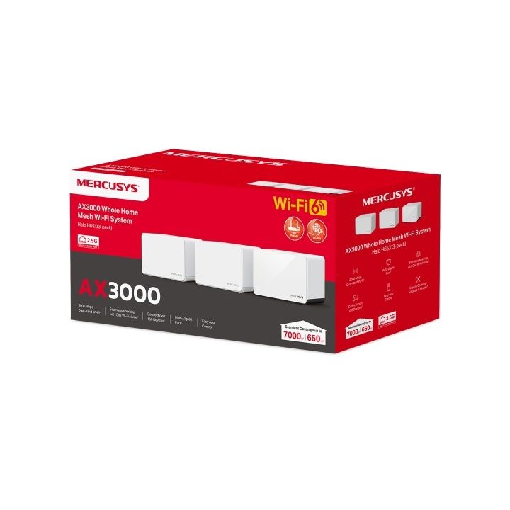 Mercusys HaloH85X - mesh system (3-pack)