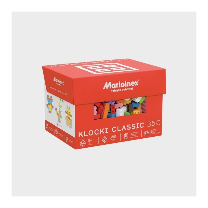 Marioinex Mini Waffle Building Blocks Classic 350 pieces