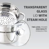 Steamer pot MAESTRO MR-2900-24 24 cm 5 0L