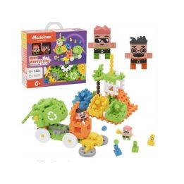 Marioinex Mini Waffle Building Blocks – City: Refuse Collection Truck 148 pieces