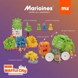 Marioinex Mini Waffle Building Blocks – City: Refuse Collection Truck 148 pieces