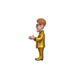 MINIX - ELTON JOHN GOLD SUIT