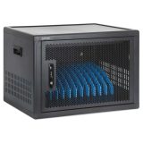 Manhattan Laptop Charging Cabinet Desktop (or trolley) via USB-C 65W 16 12-bay Suitable for USB-C laptops (to 16 ) iPads MacBook