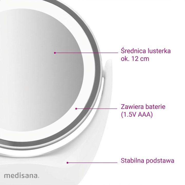 Medisana 2-in-1 cosmetic mirror CM 835