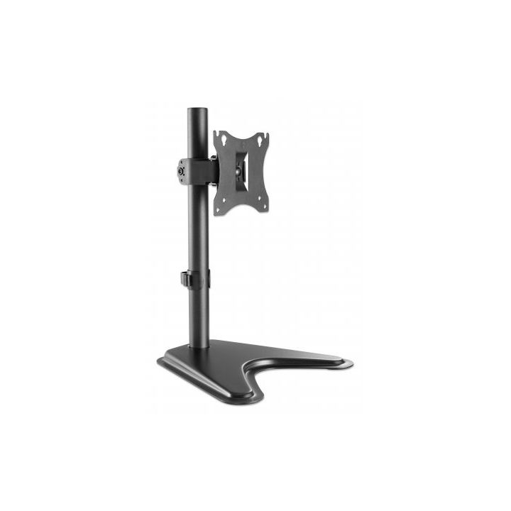 Manhattan Desk Mount for TV & Monitors Stand Assembly Tilt/Swivel/Rotation For screens 10 to 27 VESA compatibility: 75x75 and 10