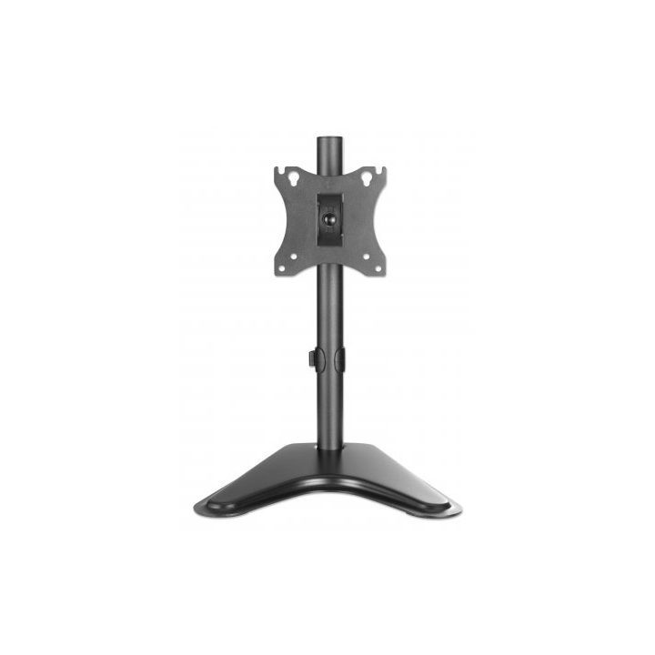 Manhattan Desk Mount for TV & Monitors Stand Assembly Tilt/Swivel/Rotation For screens 10 to 27 VESA compatibility: 75x75 and 10