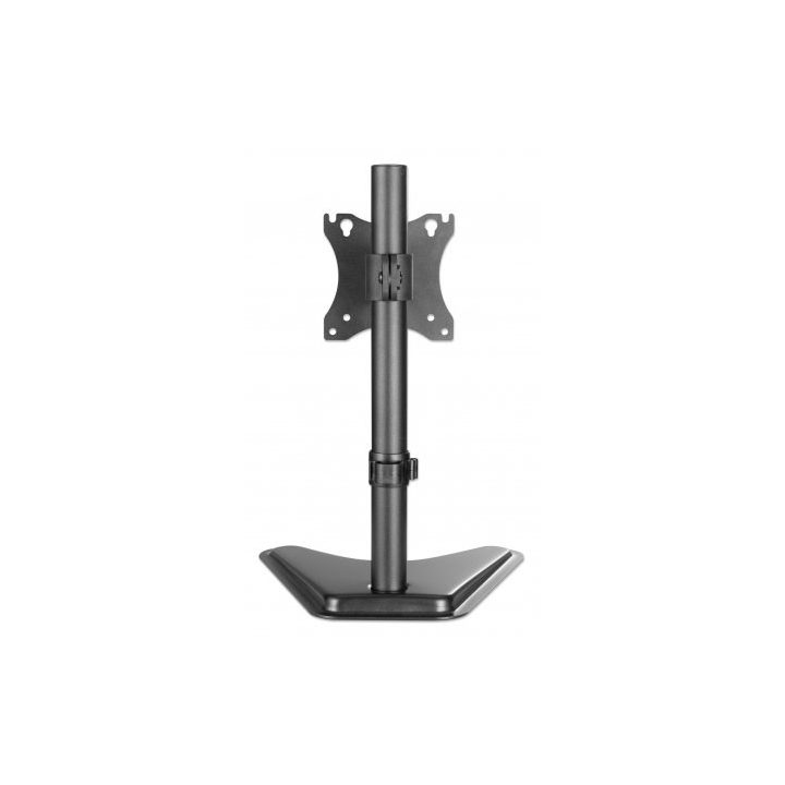 Manhattan Desk Mount for TV & Monitors Stand Assembly Tilt/Swivel/Rotation For screens 10 to 27 VESA compatibility: 75x75 and 10