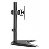 Manhattan Desk Mount for TV & Monitors Stand Assembly Tilt/Swivel/Rotation For screens 10 to 27 VESA compatibility: 75x75 and 10