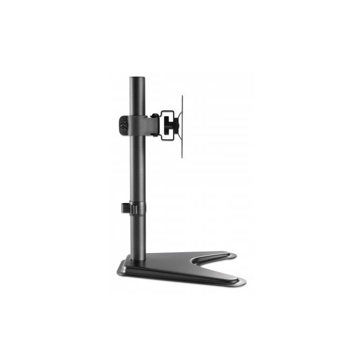 Manhattan Desk Mount for TV & Monitors Stand Assembly Tilt/Swivel/Rotation For screens 10 to 27 VESA compatibility: 75x75 and 10