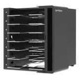 Manhattan Laptop Charging Cabinet Desktop via USB-C 16 7-bay via USB-C 65W Suitable for USB-C laptops (to 16 ) iPads MacBooks Ch