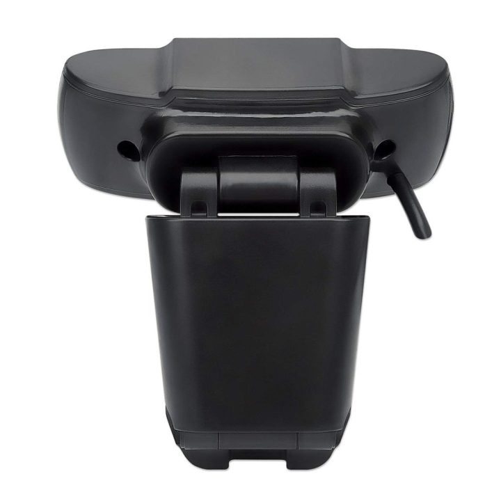 Manhattan USB Webcam Two Megapixels (Clearance Pricing) 1080p Full HD USB-A Integrated Microphone Adjustable Clip Base 30 frame