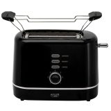 Adler AD 3224b tostapane con griglia 7 livelli di tostatura nero