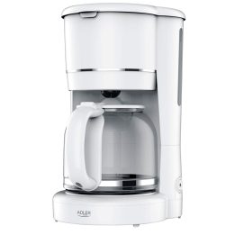 Adler AD 4383w Drip caffettiera per caffè macinato 1.5 L bianca