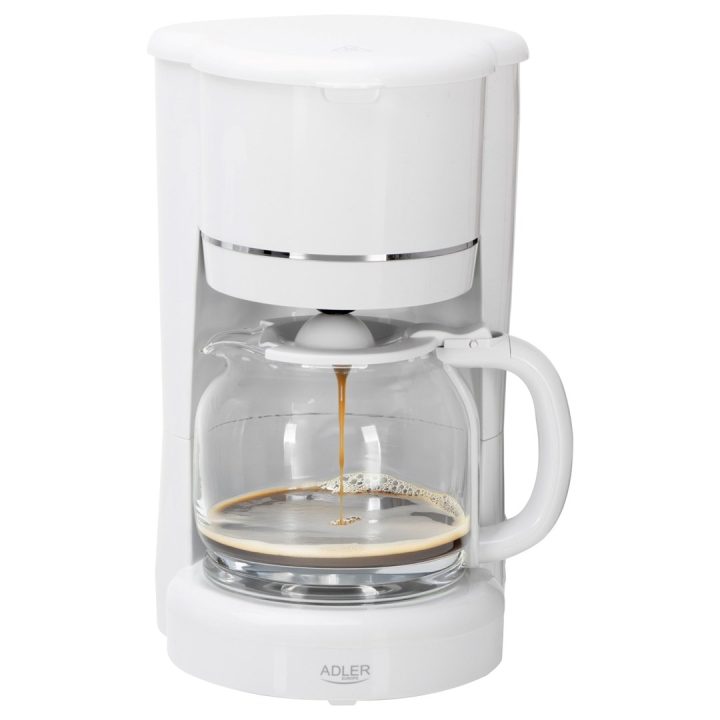 Adler AD 4383w Drip caffettiera per caffè macinato 1.5 L bianca